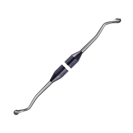 11-09 Ложка кюретажная изогнутая короткая большая 3,3